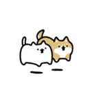 動く！仲良しなネコとイヌ（個別スタンプ：4）