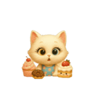 スイーツ大好きネコ / Sweet Tooth Cats（個別スタンプ：5）