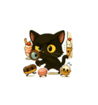 スイーツ大好きネコ / Sweet Tooth Cats（個別スタンプ：12）