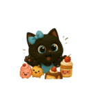 スイーツ大好きネコ / Sweet Tooth Cats（個別スタンプ：14）