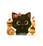 スイーツ大好きネコ / Sweet Tooth Cats（個別スタンプ：16）