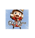 プチちゃん（赤）（個別スタンプ：5）