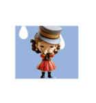 プチちゃん（赤）（個別スタンプ：6）