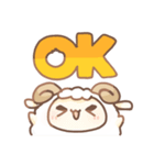だいふくあにまるず みかん 推し色橙！（個別スタンプ：9）