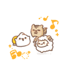 だいふくあにまるず みかん 推し色橙！（個別スタンプ：24）