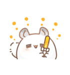 だいふくあにまるず みかん 推し色橙！（個別スタンプ：30）