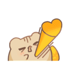 だいふくあにまるず みかん 推し色橙！（個別スタンプ：31）