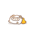 だいふくあにまるず みかん 推し色橙！（個別スタンプ：36）