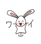 でか耳うさぎてふてふ（個別スタンプ：16）