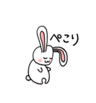 でか耳うさぎてふてふ（個別スタンプ：19）