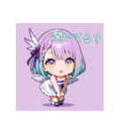 おちゃめなミニ女神さまの神対応スタンプ（個別スタンプ：3）