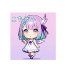 おちゃめなミニ女神さまの神対応スタンプ（個別スタンプ：4）