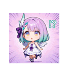 おちゃめなミニ女神さまの神対応スタンプ（個別スタンプ：15）