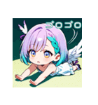 おちゃめなミニ女神さまの神対応スタンプ（個別スタンプ：17）