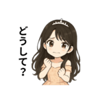 すっと使える♡かわいいシンデレラ姫（個別スタンプ：2）