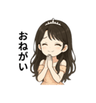 すっと使える♡かわいいシンデレラ姫（個別スタンプ：23）