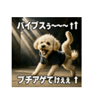 ブレイクダンス犬（個別スタンプ：16）