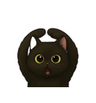 とある黒猫の日常（個別スタンプ：12）