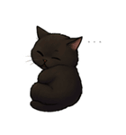 とある黒猫の日常（個別スタンプ：27）
