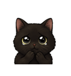 とある黒猫の日常（個別スタンプ：38）