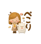 毎日使える大人かわいい主婦3D（個別スタンプ：34）