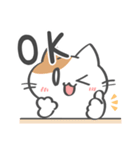 毎日使いやすい☆ゆる猫の日常（個別スタンプ：1）