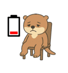 オッターくん無気力 (ベトナム)（個別スタンプ：12）