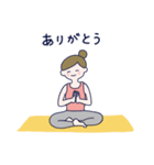 ヨガでナマステ2（個別スタンプ：6）