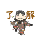 動く！ 世界のみんなでダンス・ダンス no.1（個別スタンプ：4）