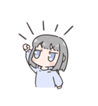 しょんぼりサバ子ちゃん（個別スタンプ：8）