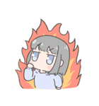 しょんぼりサバ子ちゃん（個別スタンプ：11）