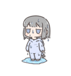 しょんぼりサバ子ちゃん（個別スタンプ：16）