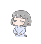 しょんぼりサバ子ちゃん（個別スタンプ：28）