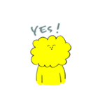 きいろい上半身（個別スタンプ：6）