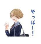 王子系女子高生のファンサ♡（個別スタンプ：2）