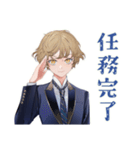 王子系女子高生のファンサ♡（個別スタンプ：10）