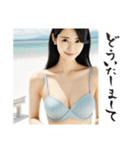 セクシー水着姉さん（個別スタンプ：38）