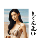セクシー水着姉さん（個別スタンプ：39）