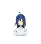 表情豊かな女の子スタンプ【セリフ無し】（個別スタンプ：1）