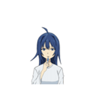 表情豊かな女の子スタンプ【セリフ無し】（個別スタンプ：4）