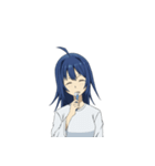 表情豊かな女の子スタンプ【セリフ無し】（個別スタンプ：5）