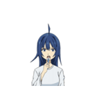 表情豊かな女の子スタンプ【セリフ無し】（個別スタンプ：7）