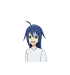 表情豊かな女の子スタンプ【セリフ無し】（個別スタンプ：13）