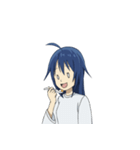 表情豊かな女の子スタンプ【セリフ無し】（個別スタンプ：17）