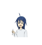 表情豊かな女の子スタンプ【セリフ無し】（個別スタンプ：19）