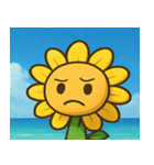 海のヒマワリ@SFW（個別スタンプ：2）