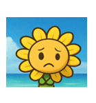 海のヒマワリ@SFW（個別スタンプ：3）