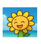 海のヒマワリ@SFW（個別スタンプ：6）