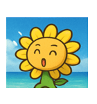 海のヒマワリ@SFW（個別スタンプ：7）
