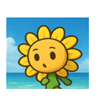 海のヒマワリ@SFW（個別スタンプ：8）